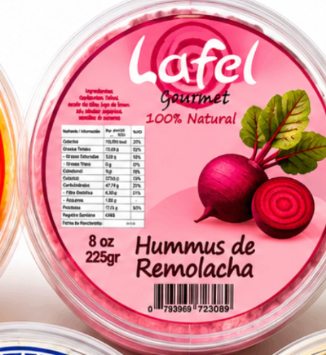 Hummus de Remolacha